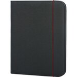 conférencier simili cuir - 1813068 - noir liseret rouge