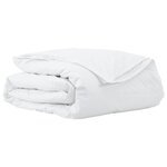 vidaXL Couettes et duvets Blanc 240 x 220 cm Bas