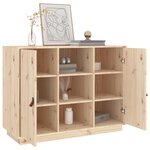 vidaXL Buffet 100x40x75 cm Bois massif de pin