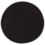 vidaXL Tapis lavable antidérapant φ120 cm anthracite