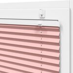 vidaXL Store plissé rose 70x150 cm largeur du tissu 69 4 cm polyester