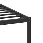 vidaXL Cadre de lit sans matelas chêne sonoma 100x200 cm