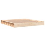 vidaXL Cadre de lit sans matelas 200x200 cm bois massif de pin