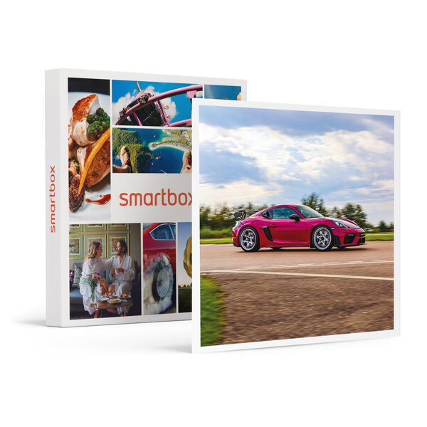 SMARTBOX - Coffret Cadeau Stage de pilotage : 5 tours sur le circuit de Saint-Laurent-de-Mure en Porsche Cayman 718 GT4 RS - Sport & Aventure