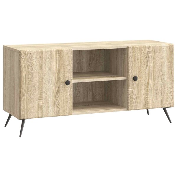vidaXL Meuble TV 102 x 34 5 x 50 cm Chêne Sonoma Bois d'ingénierie