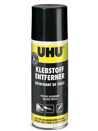 Spray dissolvant de colle 200 ml uhu