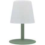 Lampe de table sans fil Standy mini Olive 25 cm pied vert olive - LED blanc chaud et blanc