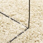 vidaXL Tapis shaggy PAMPLONA poils longs moderne doré 160x160 cm
