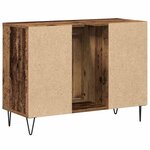 vidaXL Cabinet en vieux bois Bois vieux Bois d'ingénierie Format moyen
