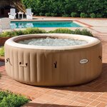 Intex Cuve thermale de massage à bulles ronde PureSpa 196x71 cm