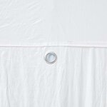vidaXL Tente de fête Blanc 400 x 400 x 266 cm Polyester  Acier