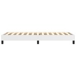vidaXL Cadre de lit sans matelas blanc 90x200 cm similicuir