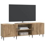 vidaXL Meuble TV 150 x 31 x 50 cm Chêne artisanal Bois d'ingénierie