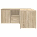vidaXL Armoire d'angle chêne sonoma 160x40x45 cm bois d’ingénierie