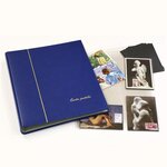 Album cartes postales : reliure seule (noir)