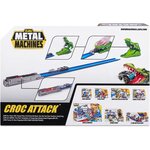 Zuru 6718 - Metal machines - Crocodile - Piste avec lanceur