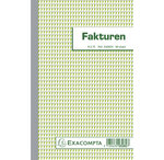 Manifold Factures 21x13 5cm 50 Feuillets Double Autocopiant Texte En Néerlandais - Blanc - X 10 - Exacompta