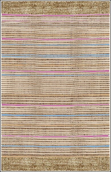 Tapis d'intérieur BAHAR 160 x 230 cm - Multicolore
