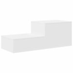 vidaXL Armoire de rangement Blanc 118 x 41 x 40 cm Bois d'ingénierie