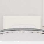 vidaXL Tête de lit LED avec des lumières à LED Crème 100 cm Polyester