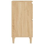 vidaXL Buffets 2 Pièces chêne sonoma 60x35x70 cm bois d'ingénierie