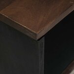 vidaXL Cabinet de chevet Noyer 50 x 33 x 60 cm bois de manguier massif