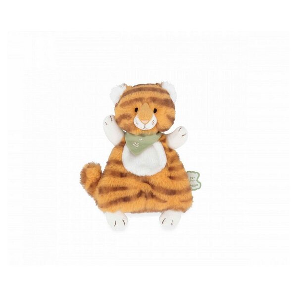 Doudou Tigre Papaye - 18 cm