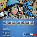 Livret Collector timbres - Mémoire de Héros - International