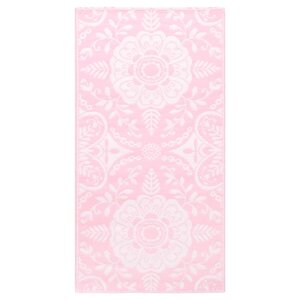 vidaXL Tapis d'extérieur ARAKIL rose 80x150 cm PP