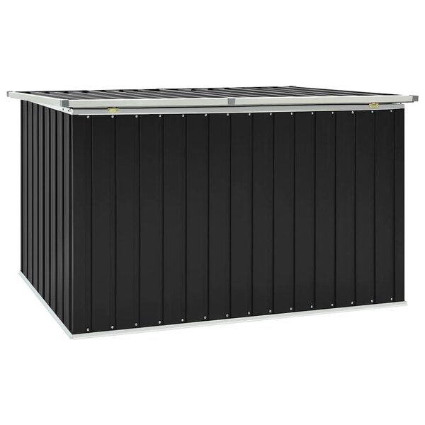 vidaXL Boîte de rangement de jardin Anthracite 171x99x93 cm