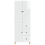 vidaXL Ensemble de Meubles 2 Pièces 66 x 34 5 x 90 cm Bois d'ingénierie