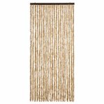 vidaXL Moustiquaire Beige 90x220 cm Chenille
