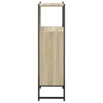 vidaXL Armoire de salle de bain chêne sonoma 33x33x120 5 cm