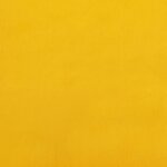 vidaXL Chaise pivotante de bureau Jaune Velours