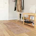 vidaXL Coureur de Tapis MARSA Blanc 50 x 100 cm Polyester et PVC