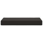 vidaXL Coussin de Siège d'Extérieur Noir 80 x 40 x 8 cm