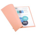 Paquet De 100 Chemises Forever® 220 100  Recyclé - 24x32cm - Rose - X 5 - Exacompta