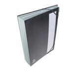Trieur Rigide Ordonator Alphabétique Dos Extensible 24 Compartiments A À Z - Noir - X 8 - Exacompta