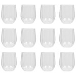 vidaXL Verres à thé double paroi 12 Pièces 320 ml