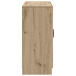 vidaXL Buffet Chêne artisanal 89 x 34 5 x 77 cm Bois d'ingénierie