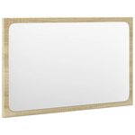 vidaXL Ensemble de meubles de salle de bain 4 Pièces chêne sonoma