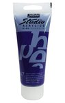 Peinture Studio Acrylique Tube Violet Cobalt Foncé Imitation 100 ml PÉBÉO