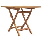 vidaXL Set de salle à manger de jardin 2 Pièces Marron