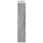 vidaXL Armoire murale de salle de bain Gris Sonoma 40 x 10 x 50 cm
