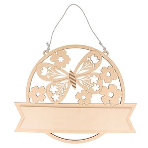 Décoration murale en bois printemps