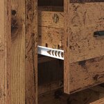 vidaXL Buffet Bois ancien 40 x 33 x 70 cm Bois d'ingénierie