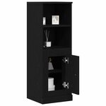 vidaXL Highboard Chêne noir 36 x 35 5 x 103 5 cm Bois d'ingénierie