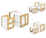 Set de meubles  Stella 3-en-1 Naturel