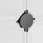 vidaXL Organiseur de rangement en cube avec 15 cubes et portes en PP transparent