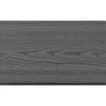 vidaXL Ensemble de clôture WPC 3 Carré 526x187 cm Gris